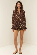 Harlow Shirt - Giallo Pois