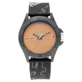 Hashtag - Orange Dial Silicone Strap Watch