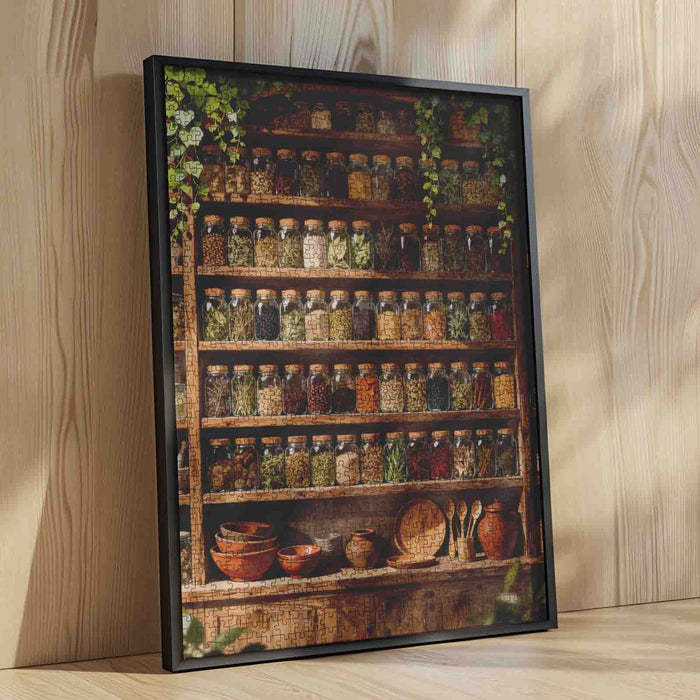 Herbal Apothecary Shelf Jigsaw Puzzle