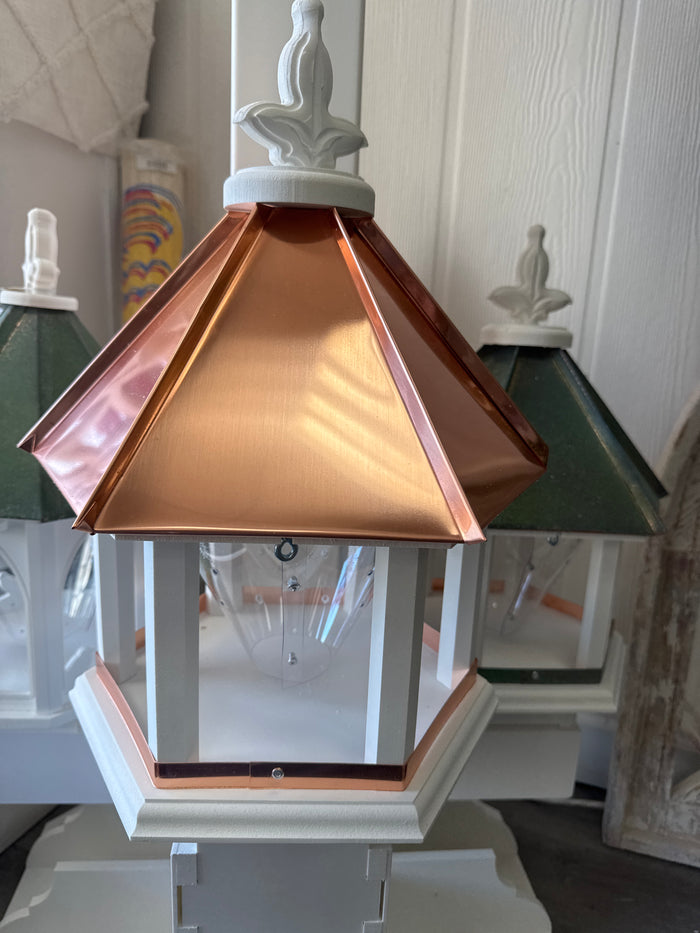 Hexagon birdhouse or bird feeder