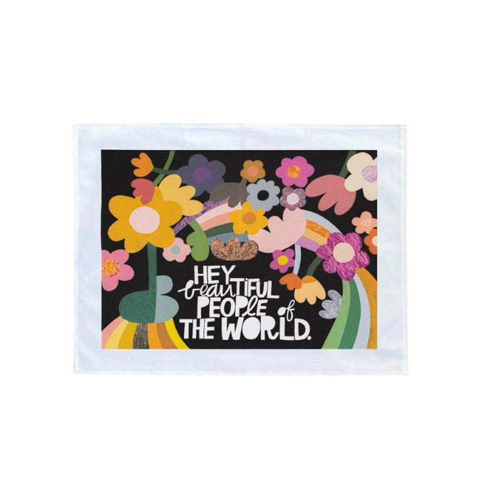 Hey Beautiful People Framed Print