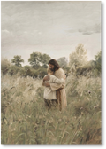 His Embrace - Blonde Boy - Print