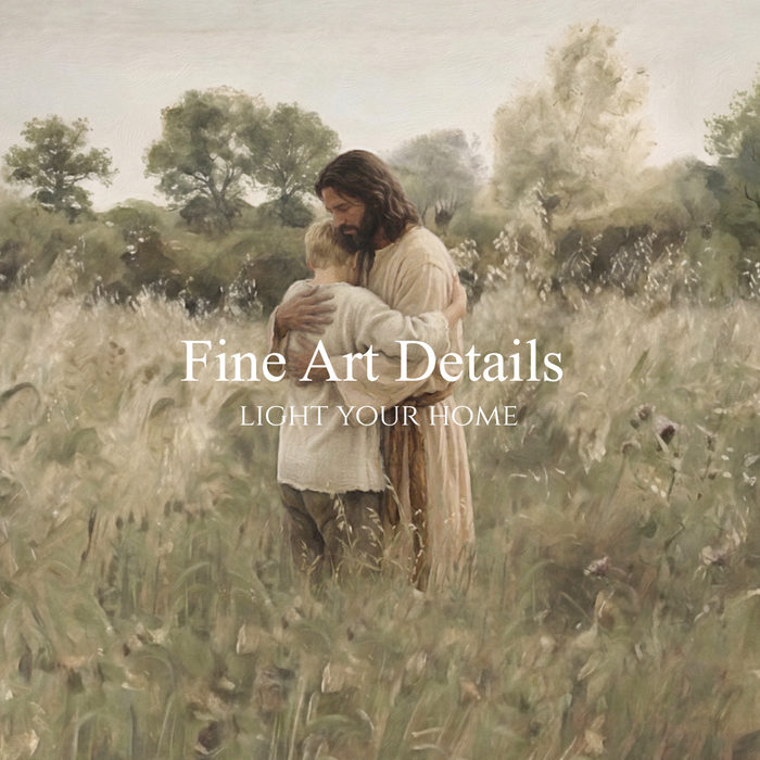 His Embrace - Blonde Boy - Print