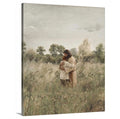 His Embrace - Red Hair Boy - Canvas