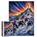 Hockey Mountain Challenge Jigsaw Puzzle