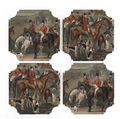 Hunt Coasters  - Set of Four