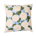 Hydrangea Blue Organic Cotton European Pillowcase Set