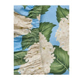 Hydrangea Blue Organic Cotton Fitted Sheet