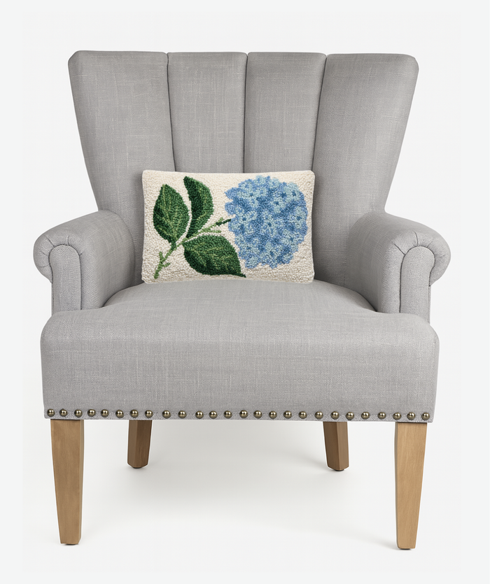 Hydrangea Hook Pillow