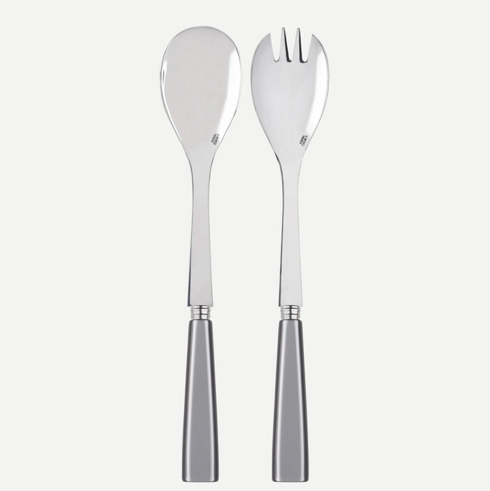 Icone Natura Salad Tongs, Grey