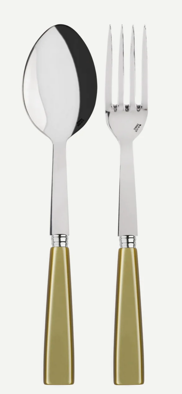 Icone two piece serving set