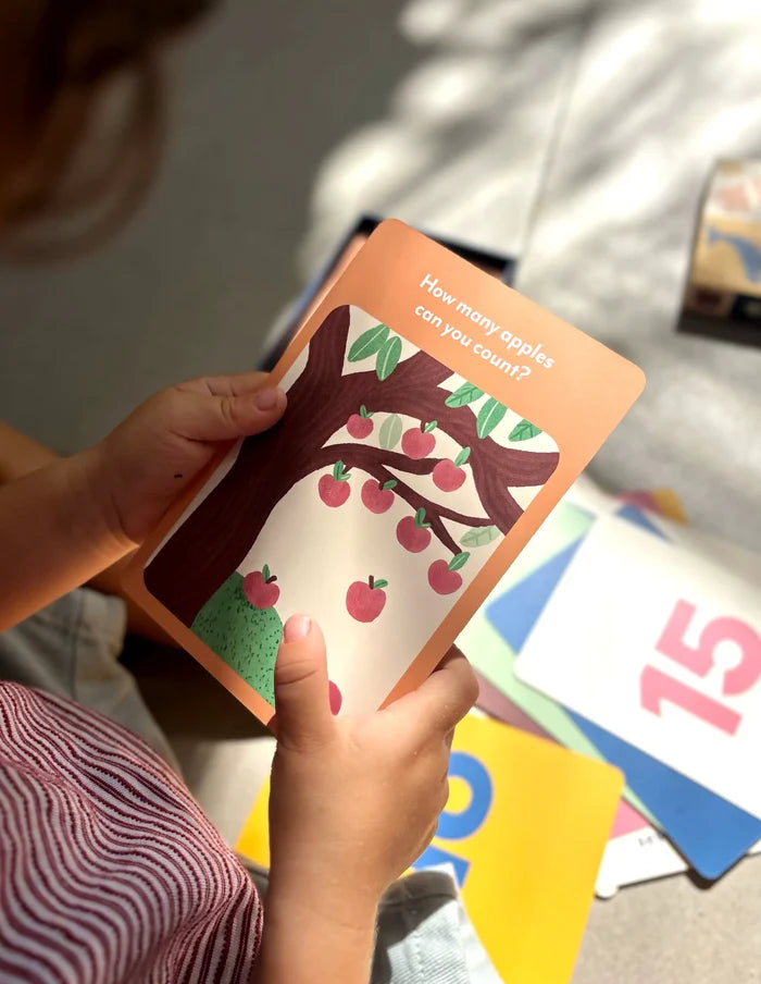 Illustrated Numbers Flash Cards