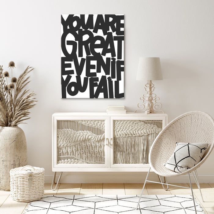 'Ink.Letter.Love No. 8' Canvas Wall Art by Corey Morrow