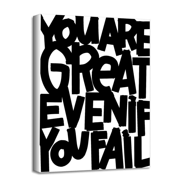 'Ink.Letter.Love No. 8' Canvas Wall Art by Corey Morrow