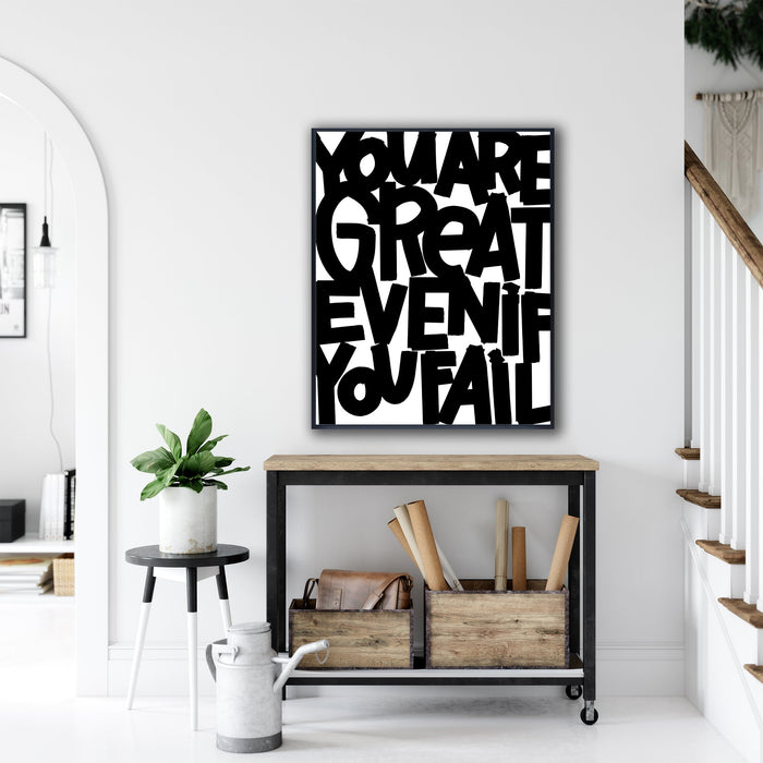 'Ink.Letter.Love No. 8' Canvas Wall Art by Corey Morrow