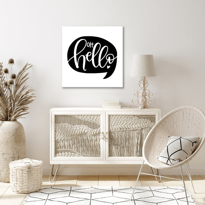 'Ink.Letter.Love No. 9' Canvas Wall Art by Corey Morrow