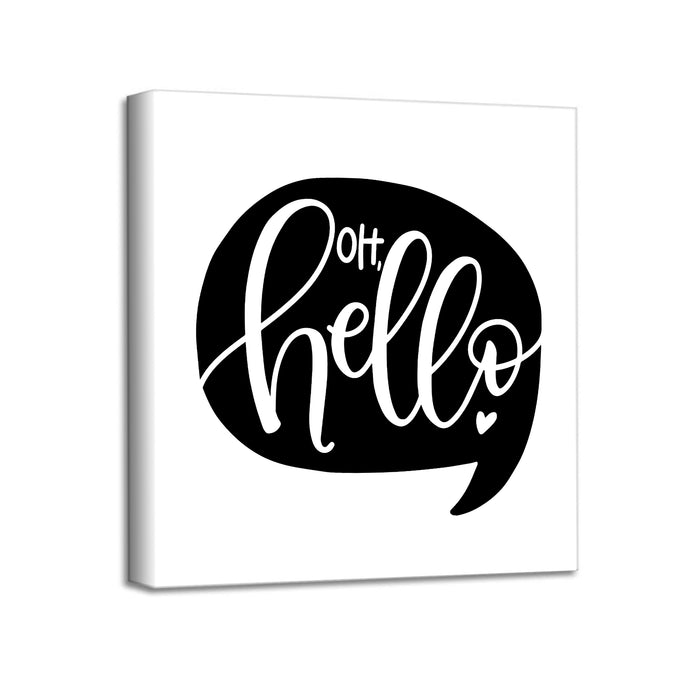 'Ink.Letter.Love No. 9' Canvas Wall Art by Corey Morrow