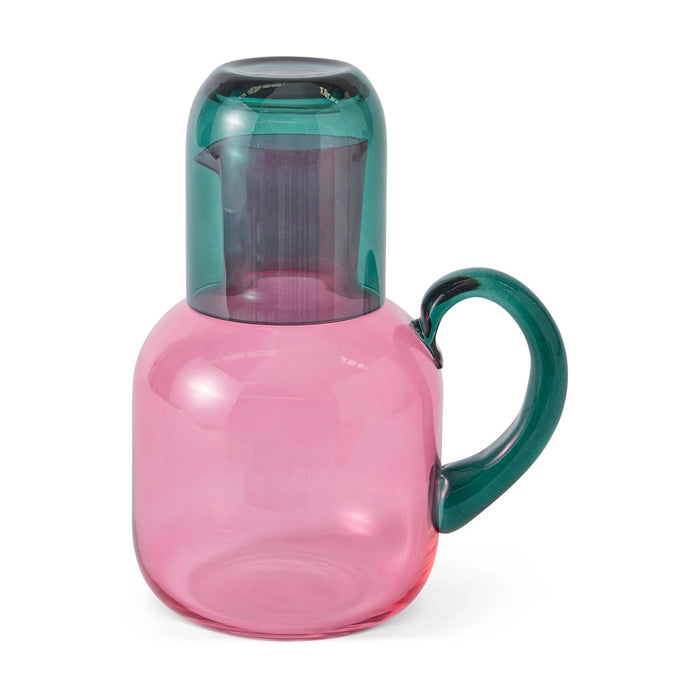 Isle Of Pink Carafe & Glass