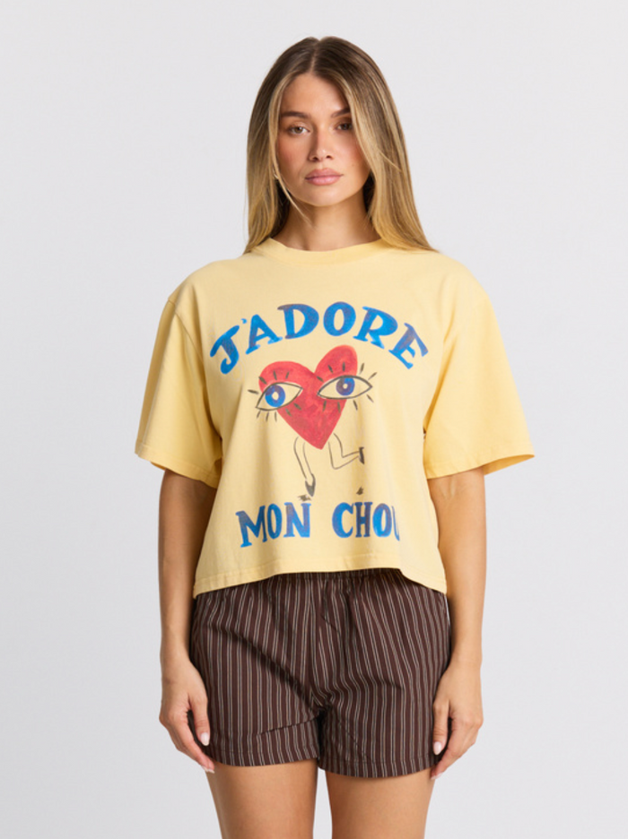 J'Adore Mon Chou Boxy Tee