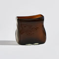 Jaffa Short Amber Vase