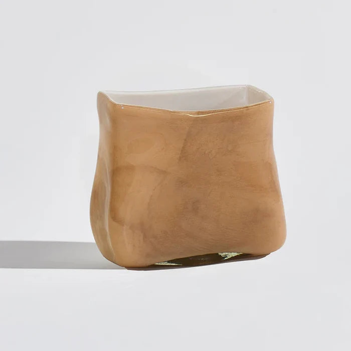 Jaffa Short Toffee Vase