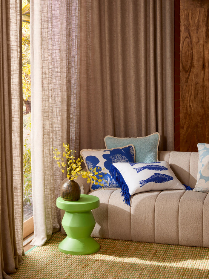 Jardin Blue Cushion