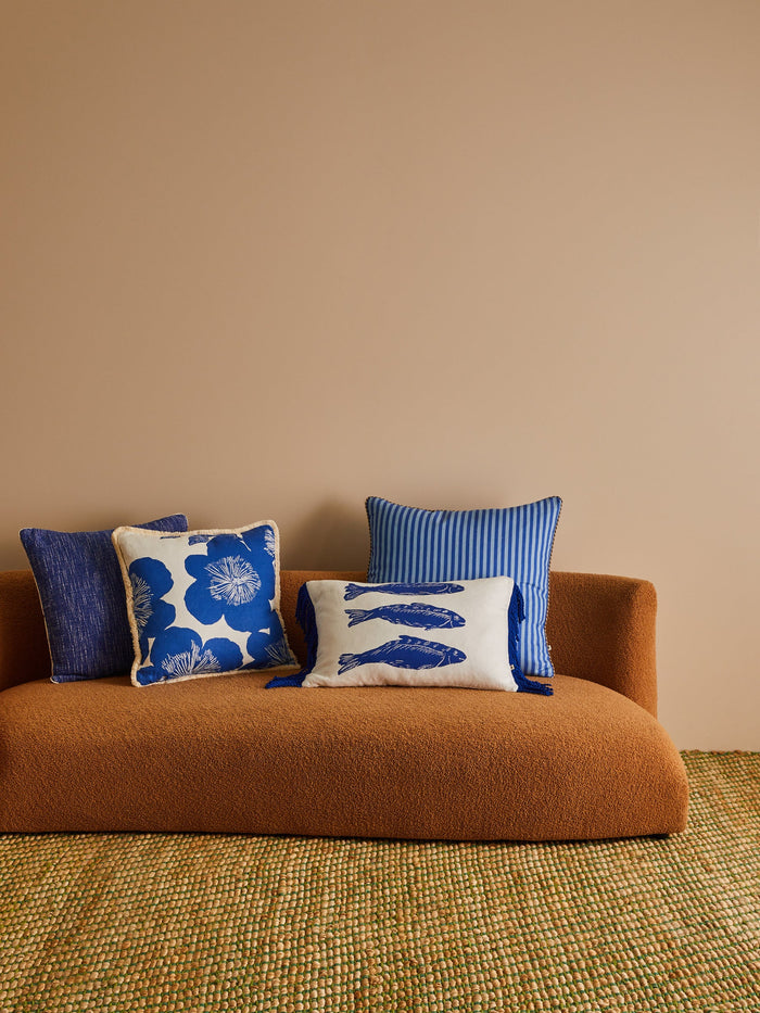 Jardin Blue Cushion