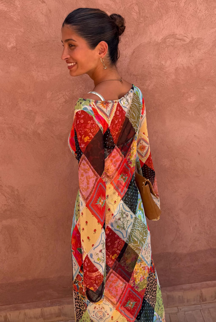 Jardin Du Soleil Aria Mesh Dress