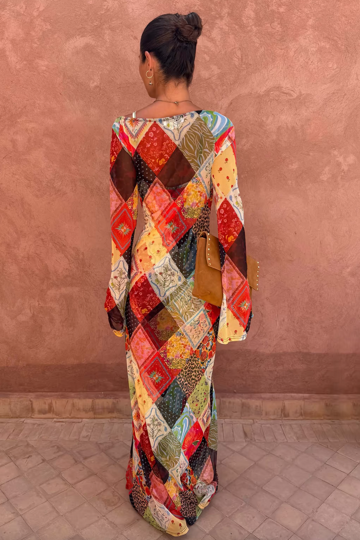 Jardin Du Soleil Aria Mesh Dress