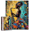 Jazz Soul Patchwork Jigsaw Puzzle