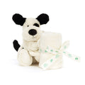 Jelly Cat - Bashful Black & Cream Puppy Soother - Findlay Rowe Designs
