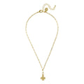 Jerusalem Cross Paperclip Necklace