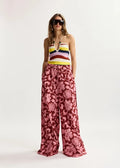 Jomery Wide Leg Pants - Faded Plum