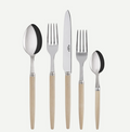 Jonc Light Wood 5 piece place setting by Sabre