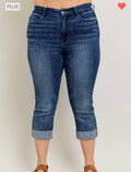 Judy Blue Mid Rise capri