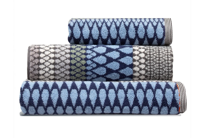Kensal towels by Margo Selby