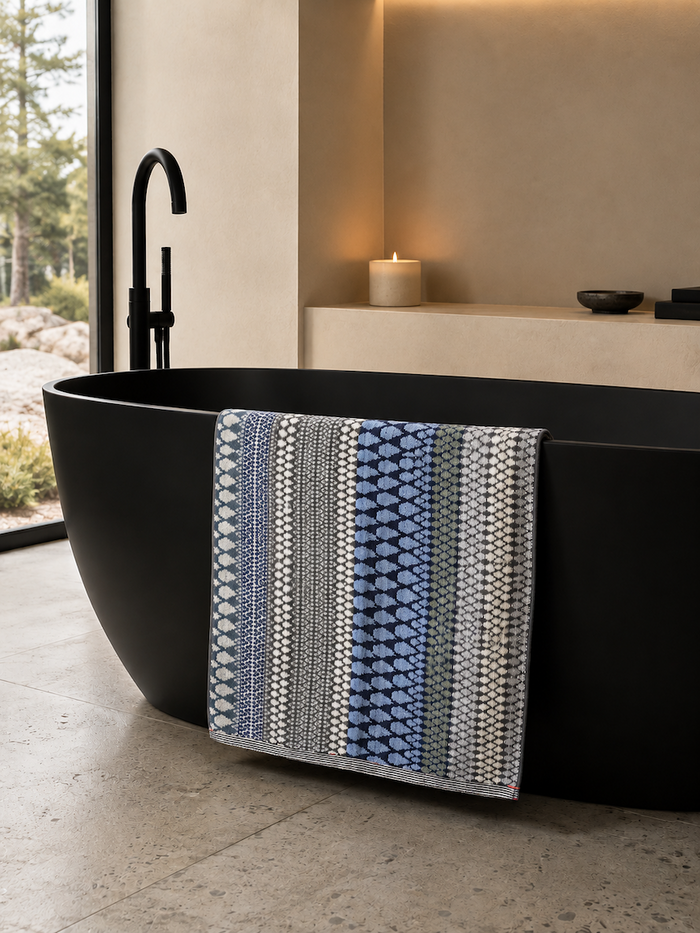 Kensal towels by Margo Selby