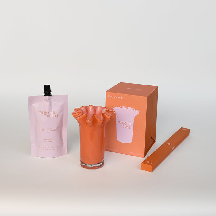 Kiki Diffuser Set - Tangerine Queen