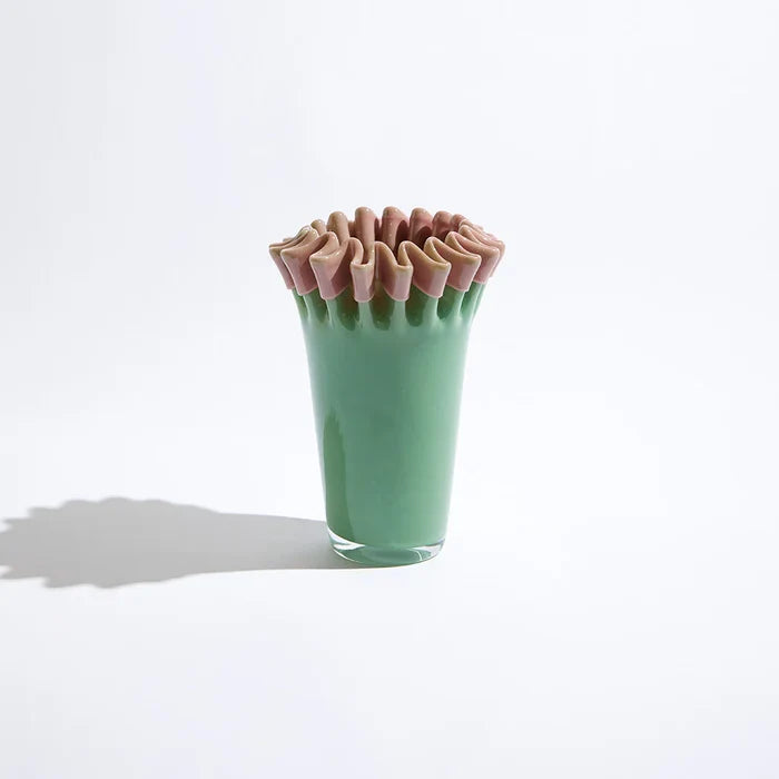 Kiki Pump Vase - Forest