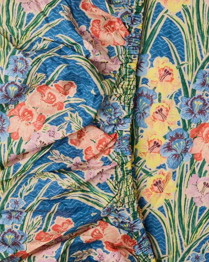 Kip&Co X Anna Spiro Gladiolus Fitted Sheet