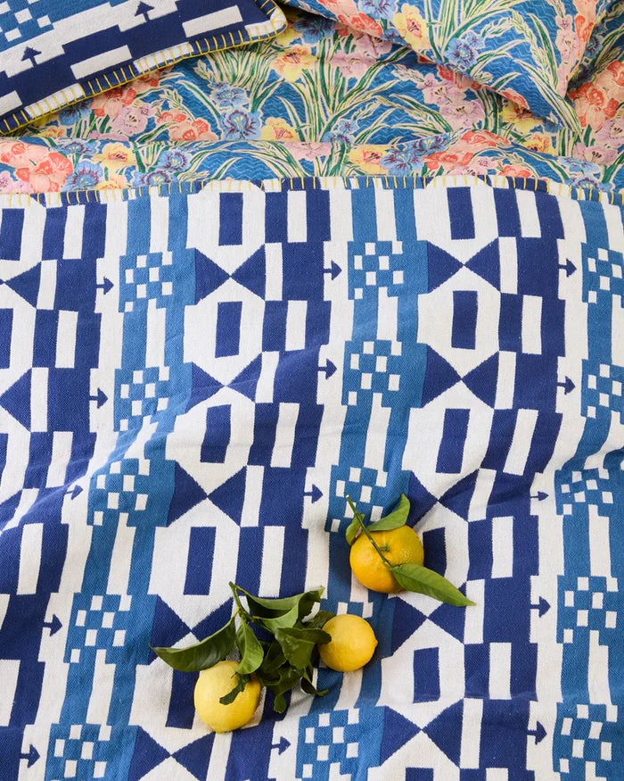 Kip&Co X Anna Spiro Tik Tak Woven Throw