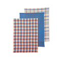 Kit Cotton Tea Towel Set - Blue