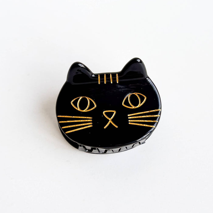 Kitty Cat | Small Cat Face Claw Clip : Assorted