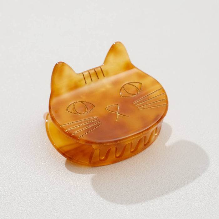 Kitty Cat | Small Cat Face Claw Clip : Assorted