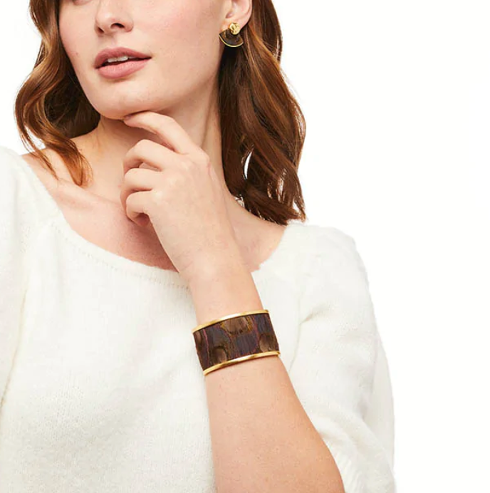 Knockout Wide Cuff, Brackish