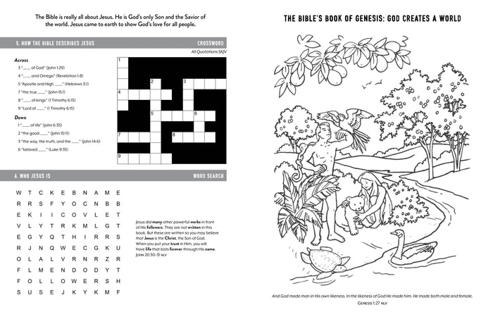 Know Your Bible Activity Book for Kids