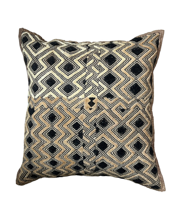 Kuba Cloth pillow from The Congo K-1