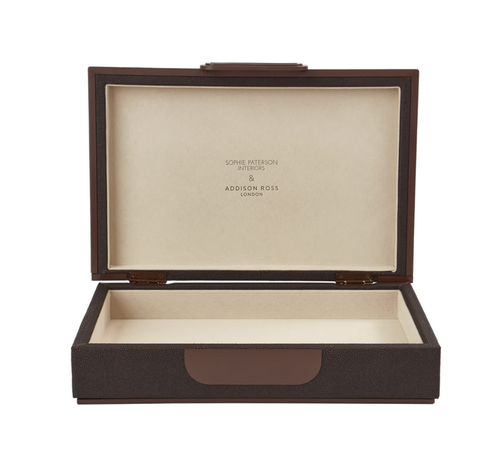 Large Anthracite Box - 30 cm