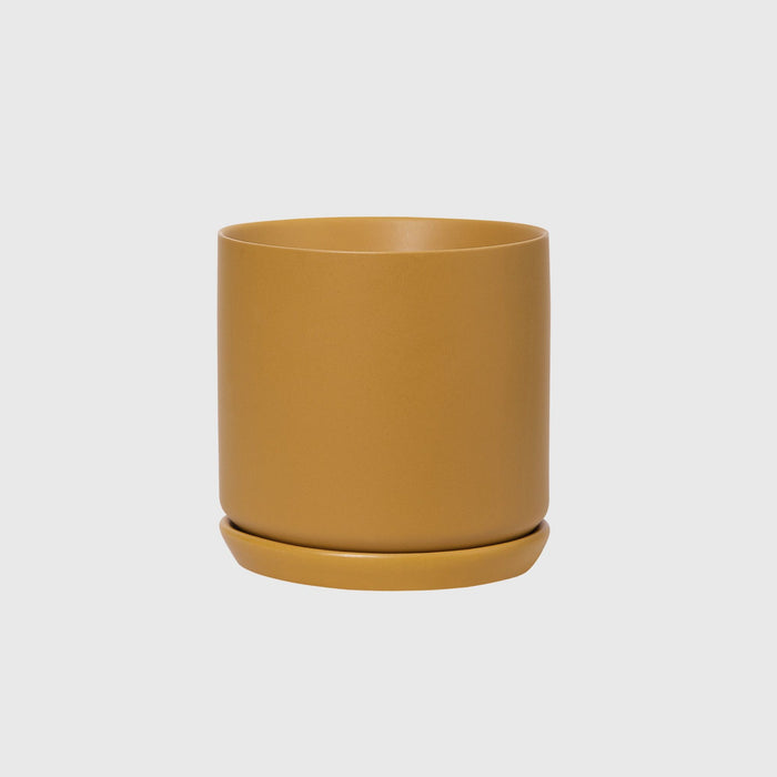 Large Oslo Planter: Tobacco