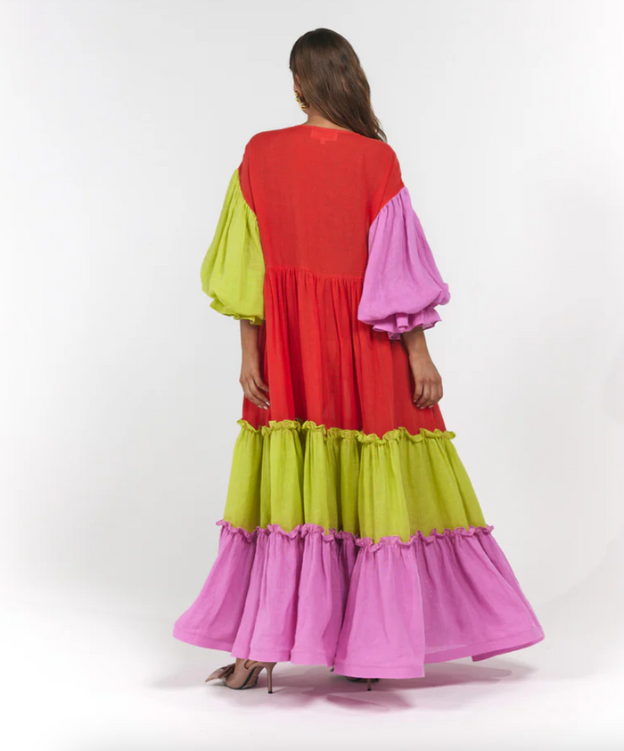 Leilani Maxi Dress - Candy Stripe